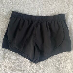 Women's Black Athletic Shorts